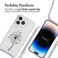 imoshion Design Hülle mit Band für das iPhone 14 Pro Max - Sandstone Dandelion