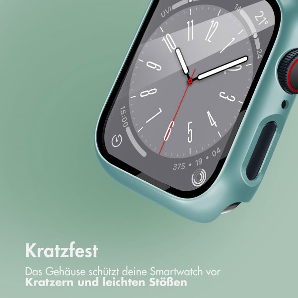 imoshion Full Cover Hard Case für Apple Watch Series 7 / 8 / 9 - 41 mm - Dunkelgrün