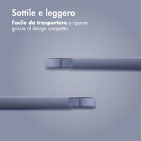 imoshion Origami Klapphülle Apple iPad 9 (2021) 10.2 Zoll / iPad 8 (2020) 10.2 Zoll / iPad 7 (2019) 10.2 Zoll - Lavender