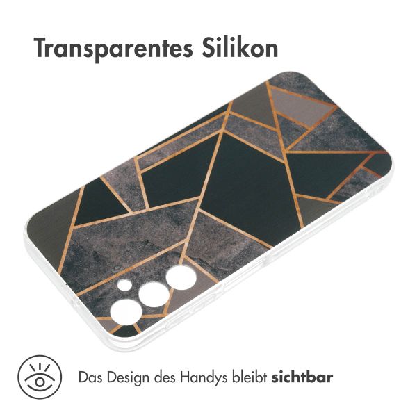 imoshion Design Hülle Samsung Galaxy A25 (5G) - Black Graphic