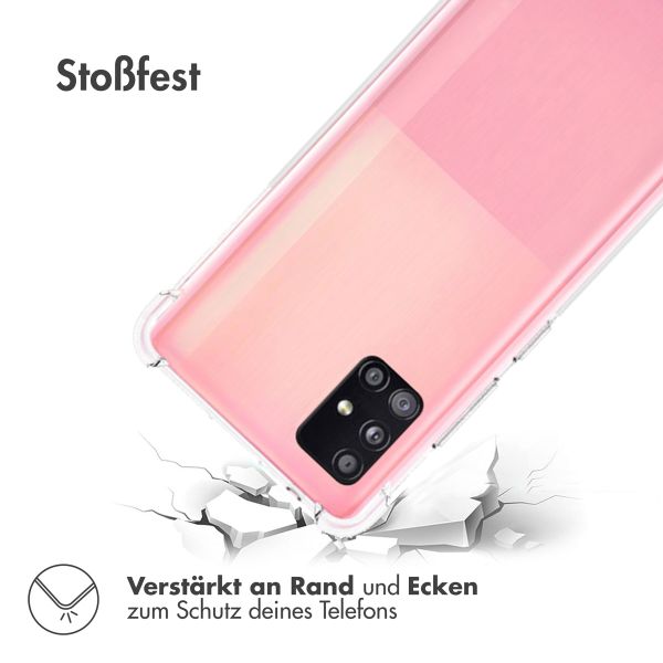 imoshion Shockproof Case Transparent für das Samsung Galaxy A51