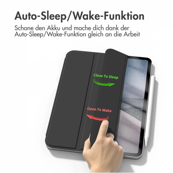 imoshion Magnetic Klapphülle Apple iPad Air 13 Zoll (2025) M3 / (2024) M2 - Schwarz