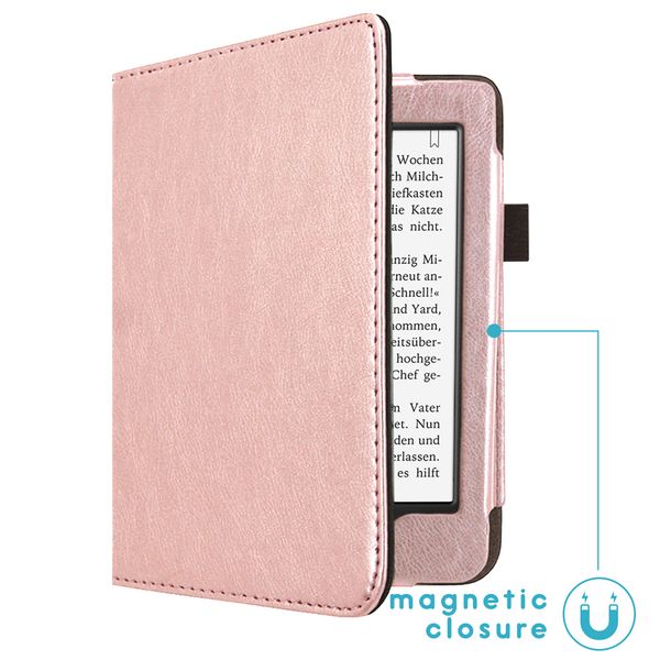 imoshion Vegan Leather Klapphülle Tolino Page 2 - Rosé gold