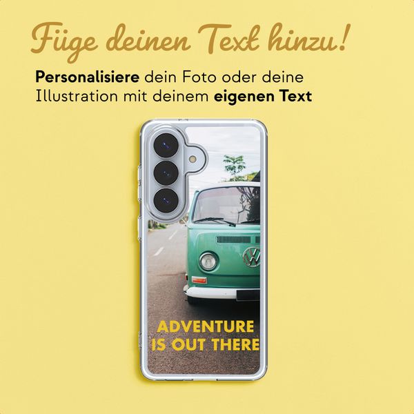 Gestalte deine eigene Clear Case Samsung Galaxy S26 Plus - Transparent