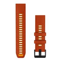 Garmin QuickFit® Silikonarmband -   Garmin QuickFit® 22 mm Anschluss - Autumn Orange / Spark Orange