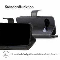 Luxuriöse Klapphülle Google Pixel 11 - Schwarz