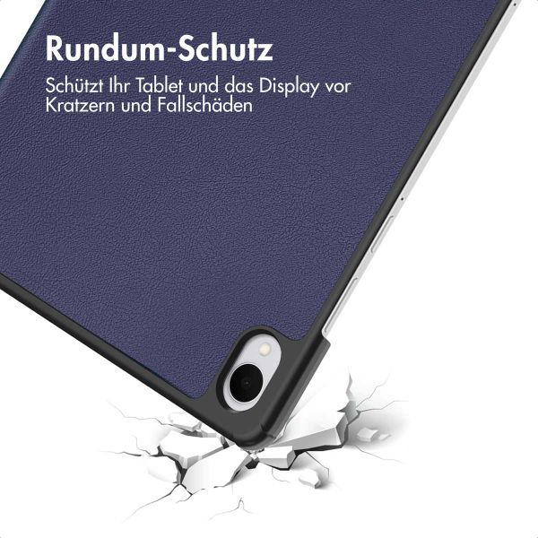 imoshion Trifold Klapphülle Samsung Galaxy Tab S11 - Dunkelblau