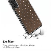 imoshion Design Hülle Samsung Galaxy A55 - Polka Dot Bruin