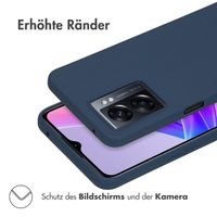 imoshion Color TPU Hülle für das Oppo A77 - Dunkelblau