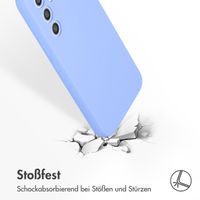 Accezz Liquid Silikoncase für das Samsung Galaxy A54 (5G) - Violett