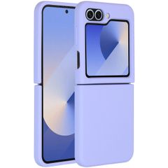 Accezz Liquid Silikoncase Samsung Galaxy Z Flip 6 - Violett