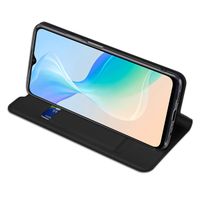 Dux Ducis Slim TPU Klapphülle für das Vivo Y21/Y21s/Y21G/Y33s - Schwarz