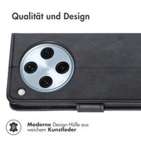 imoshion Luxuriöse Klapphülle Oppo Find X8 Pro - Schwarz