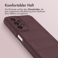 imoshion EasyGrip Back Cover für das Samsung Galaxy A23 (5G) - Aubergine