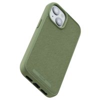 Njorð Collections Wildleder Comfort+ Case MagSafe für das iPhone 15 - Olive