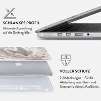 Burga Hardshell Hülle für das MacBook Pro 16 Zoll (2021 / 2023 M3 chip / 2024 M4 chip) - A2485 / A2780 / A2991 / A3186 / A3403 - Snowstorm