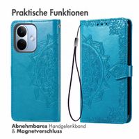 imoshion Mandala Klapphülle Xiaomi Redmi Note 17 Pro Max - Türkis
