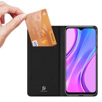 Dux Ducis Slim TPU Klapphülle für Xiaomi Redmi 9 - Schwarz