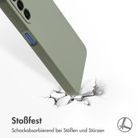 Accezz Liquid Silikoncase Samsung Galaxy A17 - Cooper Green