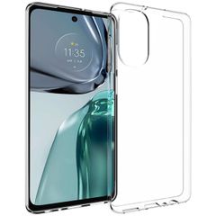 Accezz TPU Clear Cover für das Motorola Moto G62 - Transparent