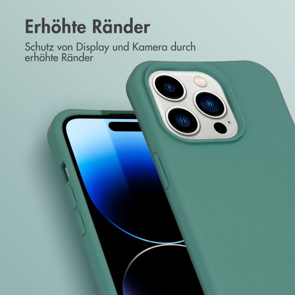 imoshion Color Backcover mit abtrennbarem Band für das iPhone 14 Pro - Dunkelgrün