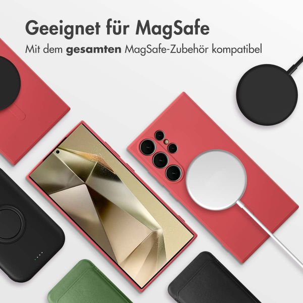 imoshion Color Back Cover mit MagSafe Samsung Galaxy S24 Ultra - Dusty Rose