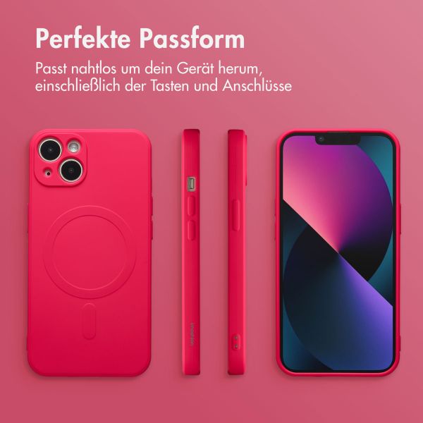 imoshion Color Back Cover mit MagSafe Apple iPhone 13 - Neon Pink
