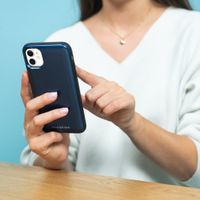imoshion Backcover mit Karteninhaber Samsung Galaxy S10 - Dunkelblau