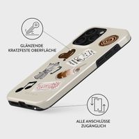 Burga Tough Back Cover MagSafe Apple iPhone 15 Pro - Oat Milk Please