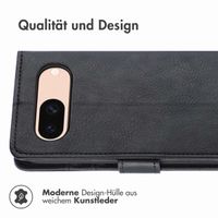 imoshion Luxuriöse Klapphülle Google Pixel 8a - Schwarz