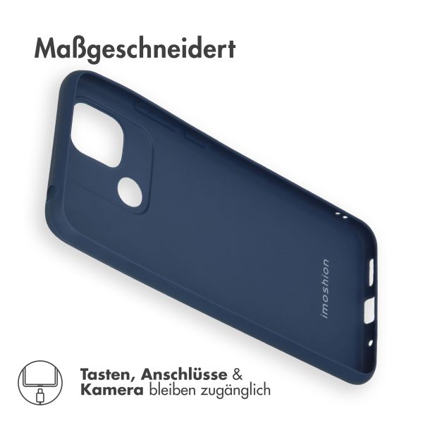 imoshion Color TPU Hülle für das Xiaomi Redmi 10C - Dunkelblau