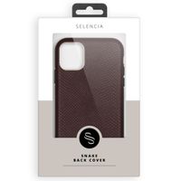 Selencia Gaia Backcover in Schlangenoptik Samsung Galaxy S20 Plus