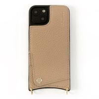 Dutchies Back Cover mit Kartenfach Apple iPhone 14 Pro - Beige