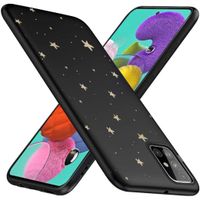 imoshion Design Hülle für das Samsung Galaxy A51 - Sterne / Schwarz