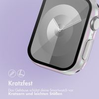 imoshion Full Cover glänzendes Hard Case für die Apple Watch Series 7 / 8 / 9 – 41 mm – Pearlescent