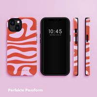 Selencia Vivid Tough Back Cover für das Apple iPhone 13 - Dream Swirl Pink