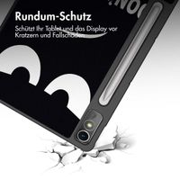 imoshion Design Trifold Klaphülle Lenovo Tab P12 - Don't touch