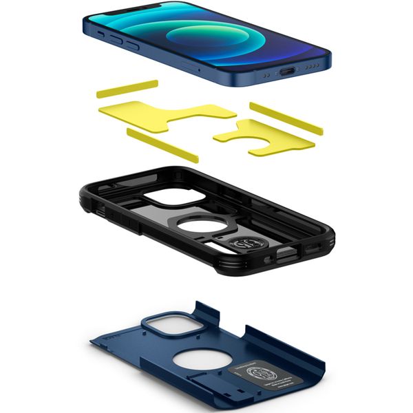 Spigen Tough Armor™ Case für das iPhone 12 Mini - Dunkelblau