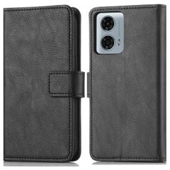 imoshion Luxuriöse Klapphülle Motorola Moto G24 Power - Schwarz