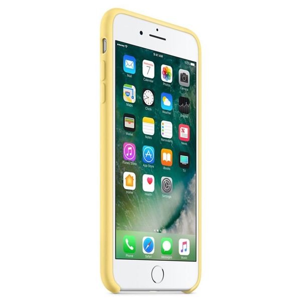 Apple Silikoncase Gelb für das Apple iPhone 8 Plus / 7 Plus