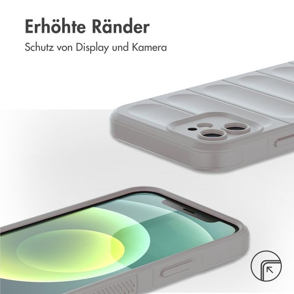 imoshion EasyGrip Back Cover für das iPhone 12 - Grau