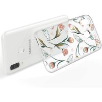 imoshion Design Hülle Samsung Galaxy A20e - Blume - Rosa / Grün