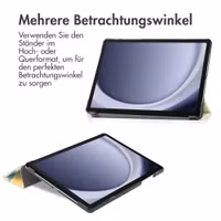 imoshion Design Trifold Klaphülle Samsung Galaxy Tab A11 Plus / A9 Plus - Citrus Dream