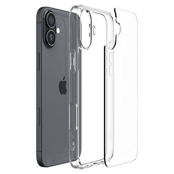 Spigen Ultra Hybrid™ Case für das Apple iPhone 16 - Crystal Clear