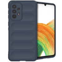 imoshion EasyGrip Back Cover für das Samsung Galaxy A33 - Dunkelblau