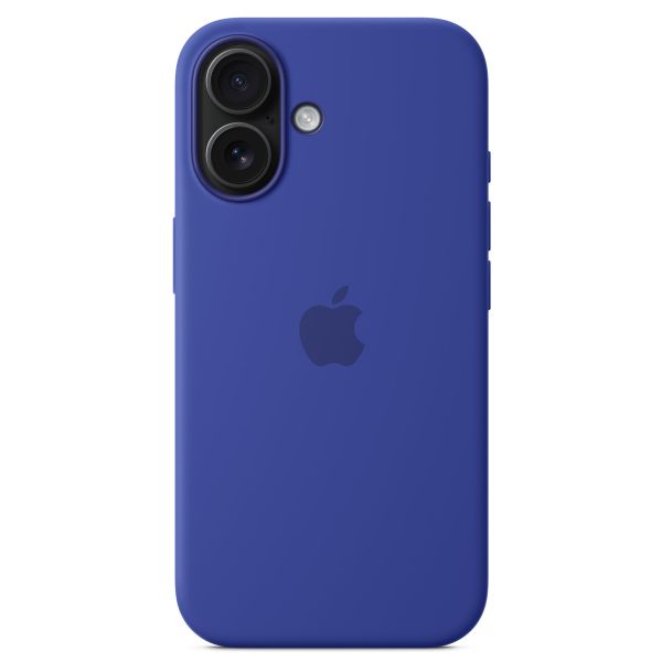 Apple Silikon-Case MagSafe für das iPhone 16 - Ultramarine