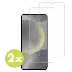 Accezz Screen Protector aus gehärtetem Glas 2-Pack für das Samsung Galaxy S25 / S24