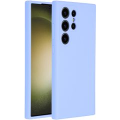 Accezz Liquid Silikoncase Samsung Galaxy S24 Ultra - Violett