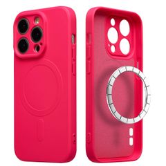 imoshion Color Back Cover mit MagSafe Apple iPhone 14 Pro - Neon Pink