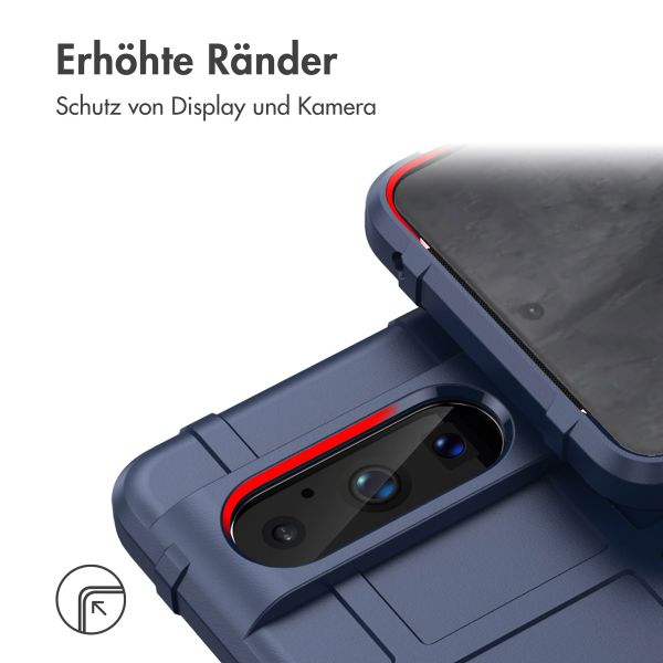 imoshion Rugged Shield Backcover Google Pixel 8 Pro - Dunkelblau
